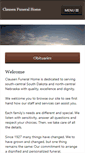 Mobile Screenshot of clausenfuneralhome.com